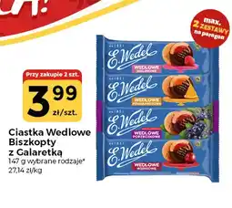 Społem Częstochowa Ciastka Wedlowe biszkopty z galaretką malinowe E.Wedel oferta