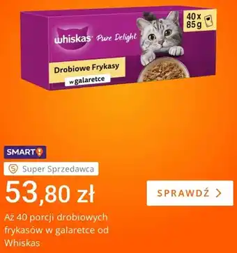 Drobiowe frykasy w galaretce Whiskas