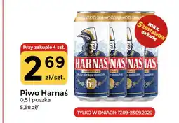 Społem Częstochowa Piwo Harnaś oferta