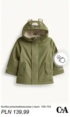C&A Kurtka przeciwdeszczowa rozm. 104-134 C & A oferta