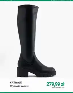 Deichmann Wysokie kozaki Catwalk oferta
