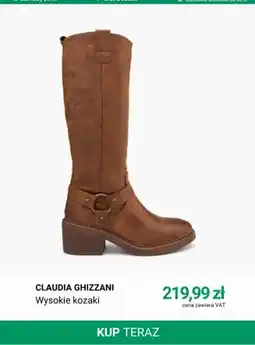 Deichmann Wysokie kozaki Claudia Ghizzani oferta