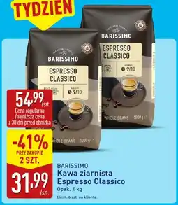 ALDI Kawa ziarnista Espresso Classico Barissimo oferta