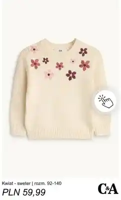 C&A Kwiat - sweter rozm. 92-140 C & A oferta