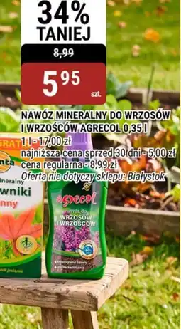 bi1 Nawóz mineralny do wrzosów i wrzośców agrecol oferta