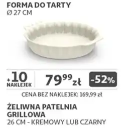 Auchan Żeliwna Patelnia Grillowa oferta