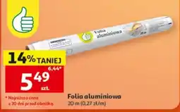 Auchan Folia aluminiowa oferta