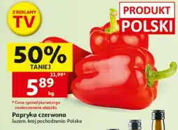 Auchan Papryka czerwona luzem oferta