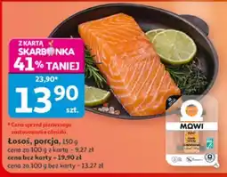 Auchan Łosoś, porcja oferta