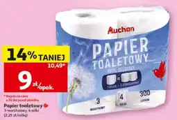 Auchan Papier toaletowy oferta