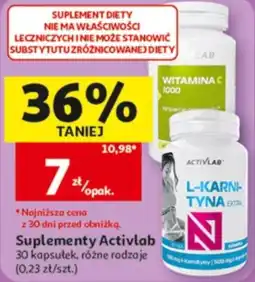 Auchan Suplementy Activlab oferta