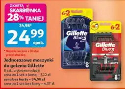 Auchan Jednorazowe maszynki do golenia Gillette oferta