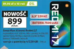 Auchan Smartfon Xiaomi Redmi 17 oferta