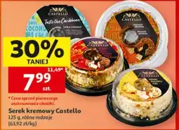 Auchan Serek kremowy Castello oferta