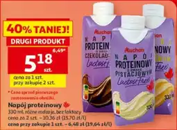 Auchan Napój proteinowy oferta
