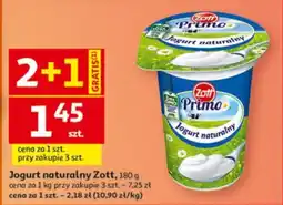 Auchan Jogurt naturalny Zott oferta