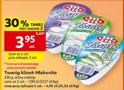 Auchan Twaróg klinek Mlekovita oferta