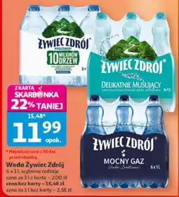 Auchan Woda Żywiec Zdrój oferta