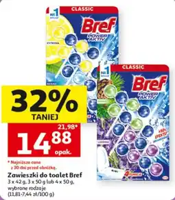 Auchan Zawieszki do toalet Bref oferta