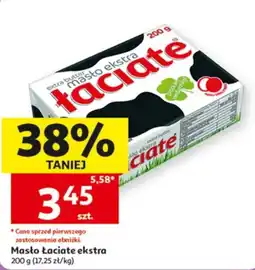 Auchan Masło Łaciate ekstra oferta
