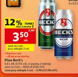 Auchan Piwo Beck's oferta