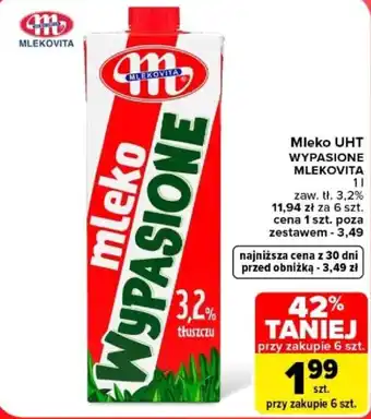 Mleko UHT Wypasione Mlekovita
