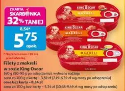 Auchan Filety z makreli w sosie King Oscar oferta