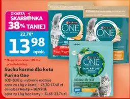 Auchan Sucha karma dla kota Purina One oferta