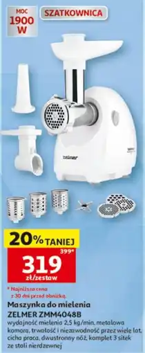 Auchan Sżatkownica Zelmer oferta
