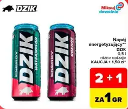 Carrefour Napój energetyzujący DZIK oferta