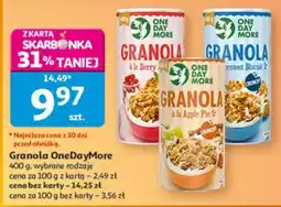 Auchan Granola OneDayMore oferta