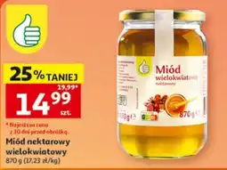 Auchan Miód wielokwiatowy nektarowy oferta