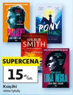 Auchan Książki różne tytuły oferta