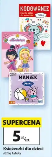Auchan Książeczki dla dzieci różne tytuły oferta