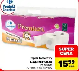 Carrefour Papier toaletowy Carrefour Premium oferta
