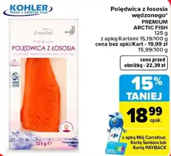 Polędwica z łososia wędzonego Premium Arctic Fish