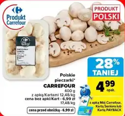 Carrefour Polskie pieczarki CARREFOUR oferta