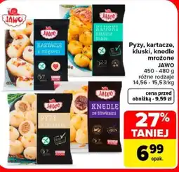 Carrefour Pyzy, kartacze, kluski, knedle mrożone JAWO oferta