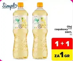 Carrefour Olej rzepakowy**** SIMPL oferta