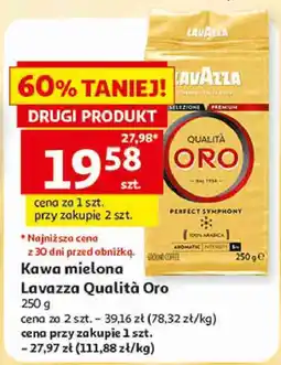 Auchan Kawa mielona Lavazza Qualita Oro oferta