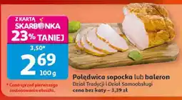 Auchan Polędwica sopocka lub baleron oferta