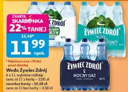 Auchan Woda Źywiec Zdrój oferta