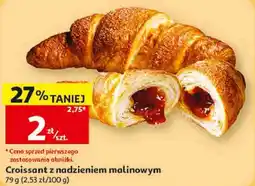 Auchan Croissant z nadzieniem malinowym oferta