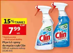 Auchan Płyn lub sprawy do mycia szyb Clin oferta