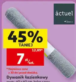 Auchan Dywanik łazienkowy actuel oferta