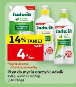 Auchan Płyn do mycia naczyń Ludwik oferta