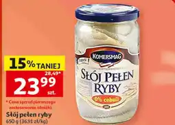 Auchan Komersmag Słój pełen ryby oferta