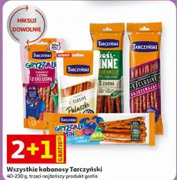 Auchan Wszystkie kabanosy Tarczyński oferta