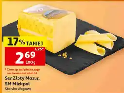 Auchan Ser Złoty Mazur, SM Mlekpol oferta