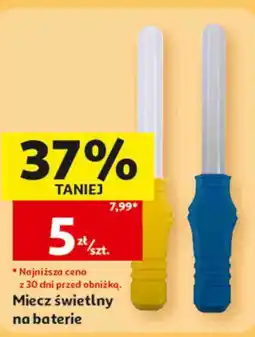 Auchan Miecz świetlny na baterie oferta